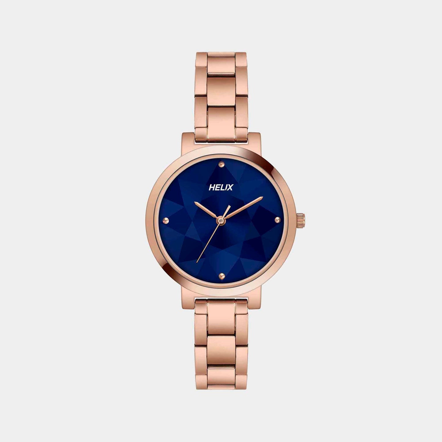 Female Blue Analog Stainless Steel Watch TW041HL25