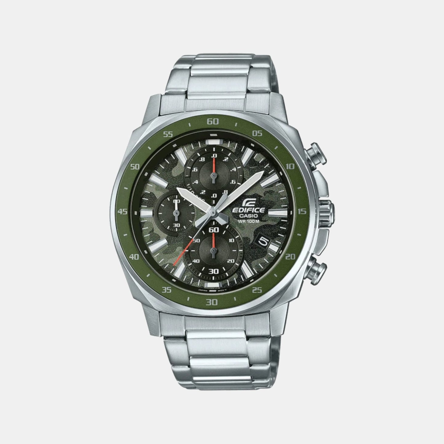 Male Chronograph Stainless Steel Watch ED573