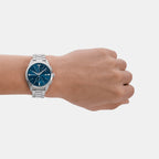 Emporio Armani Men Round Blue watch