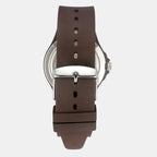 Men Quartz Two Tone Dial Analog Silicone Watch TW033HG19