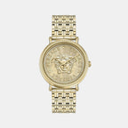 Versace Round Gold Analog watch
