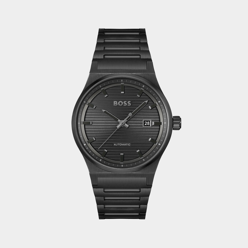 Boss Round Black Analog watch
