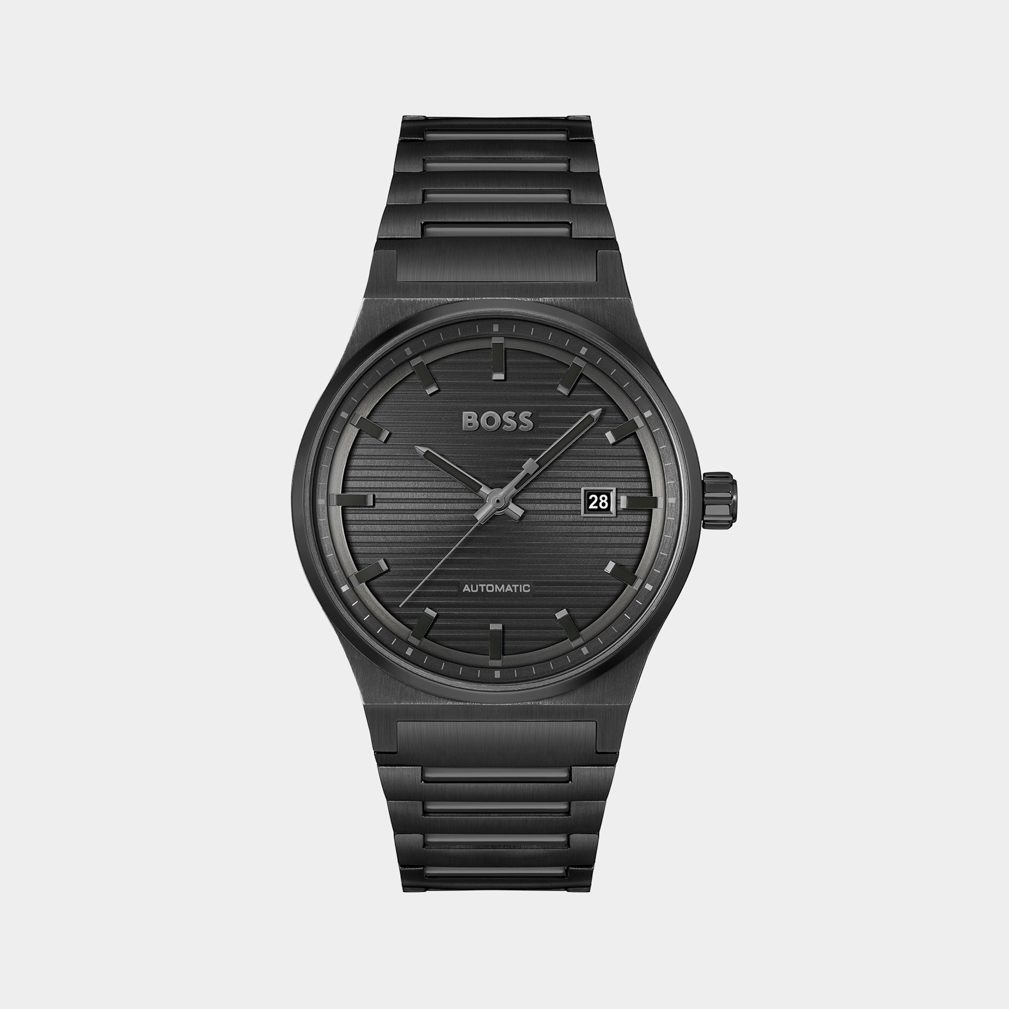 Boss Round Black Analog watch
