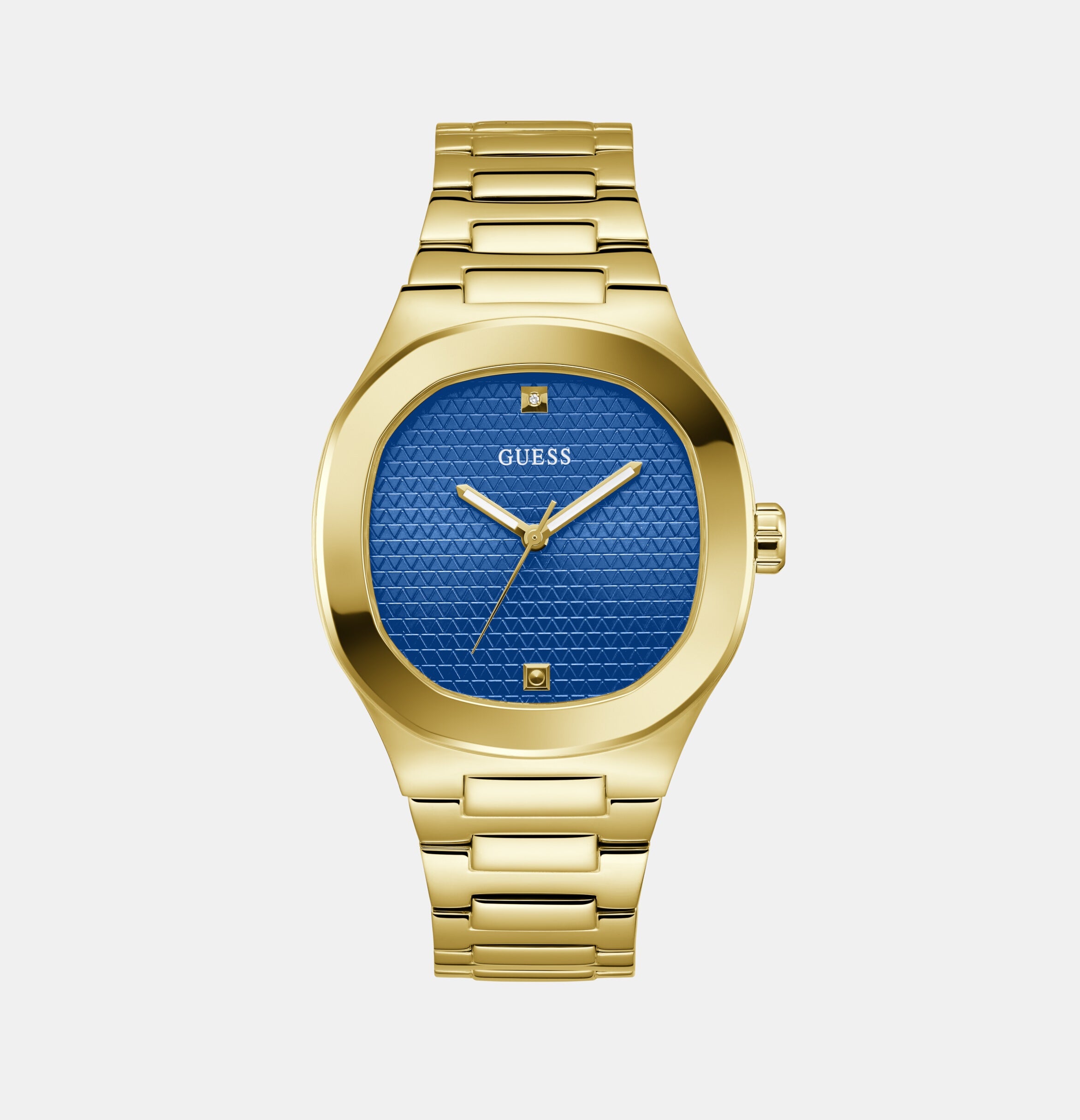 Guess Square Blue Analog watch