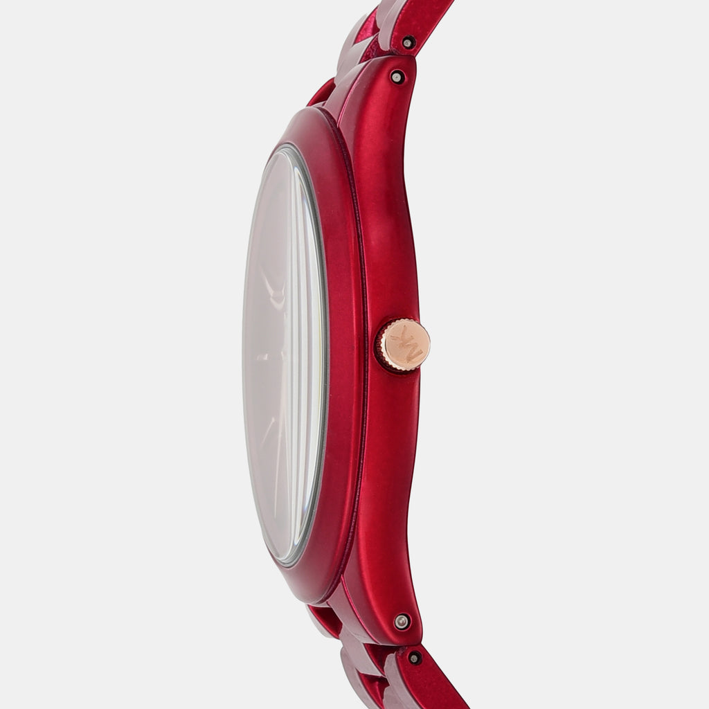 Michael Kors Women Round Red watch