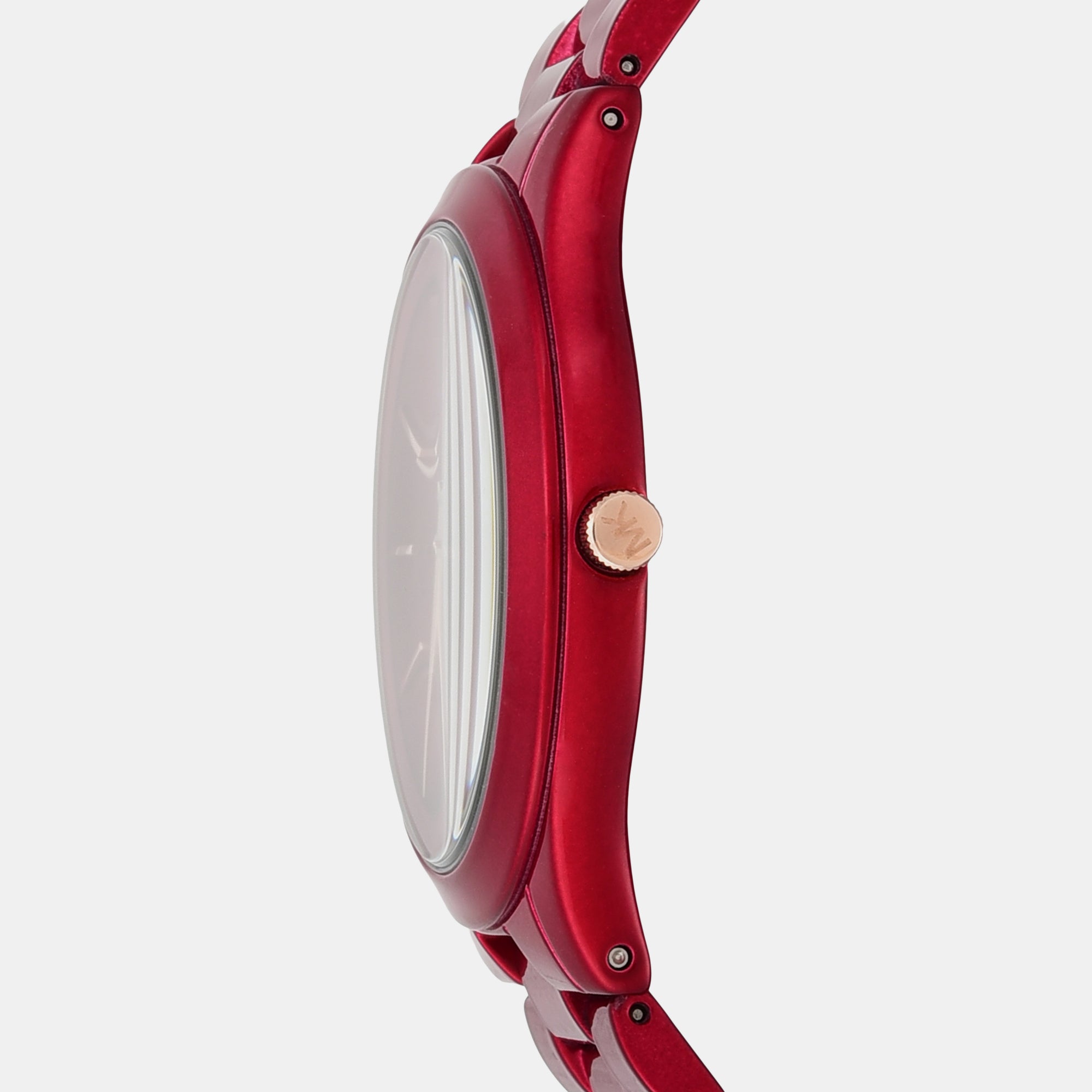 Michael Kors Women Round Red watch