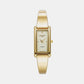 Female Gold Analog Brass Watch 866845 48 35 20