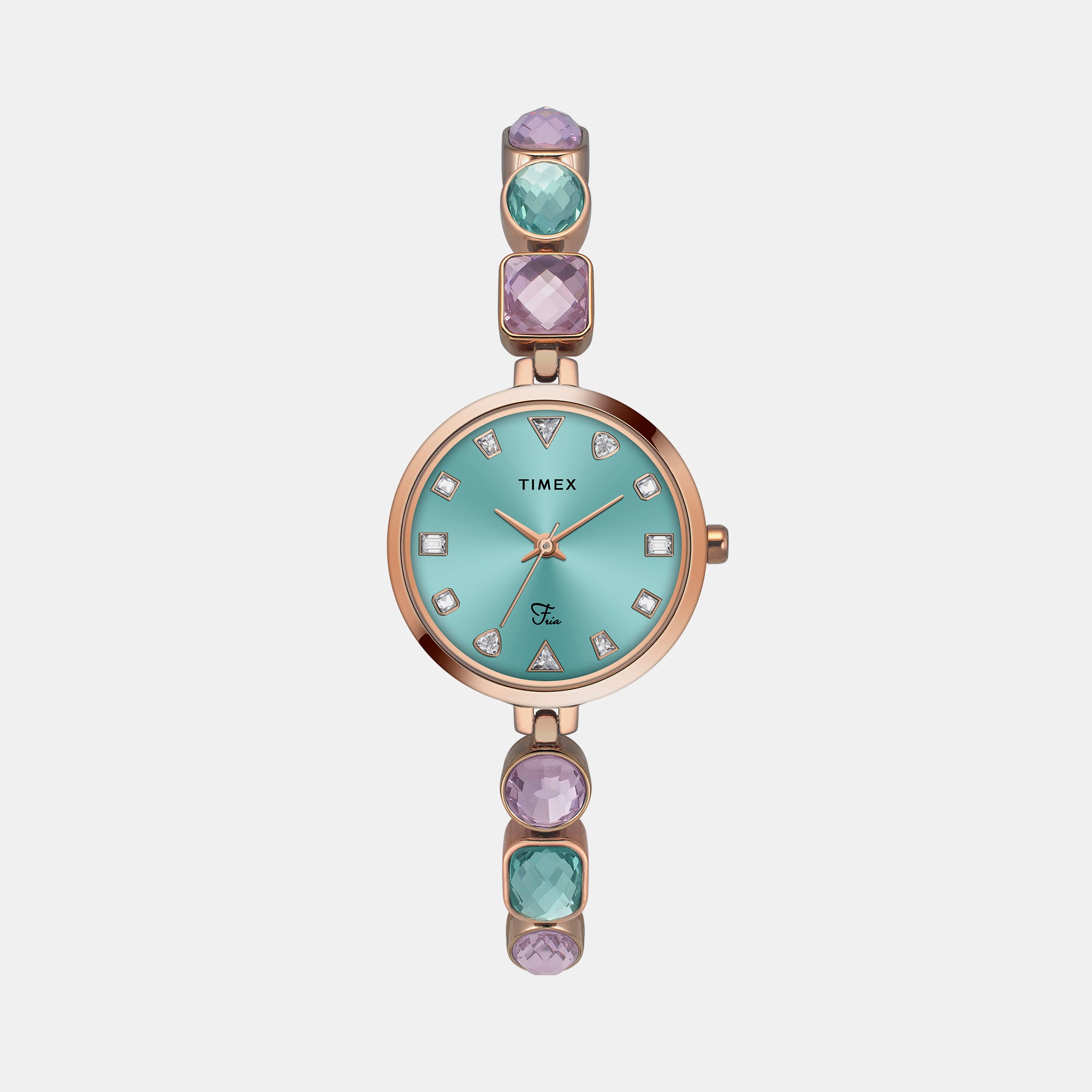 Timex Round Blue Analog watch