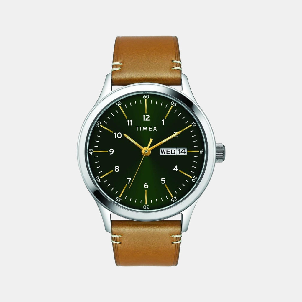 Timex Round Green Analog watch