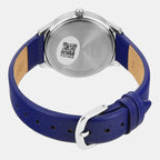 Helix Leather Blue watch