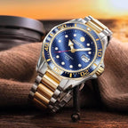 Rockshell Mark Iii Men Automatic Blue Dial Analog Stainless Steel Watch 220633 47 45 20