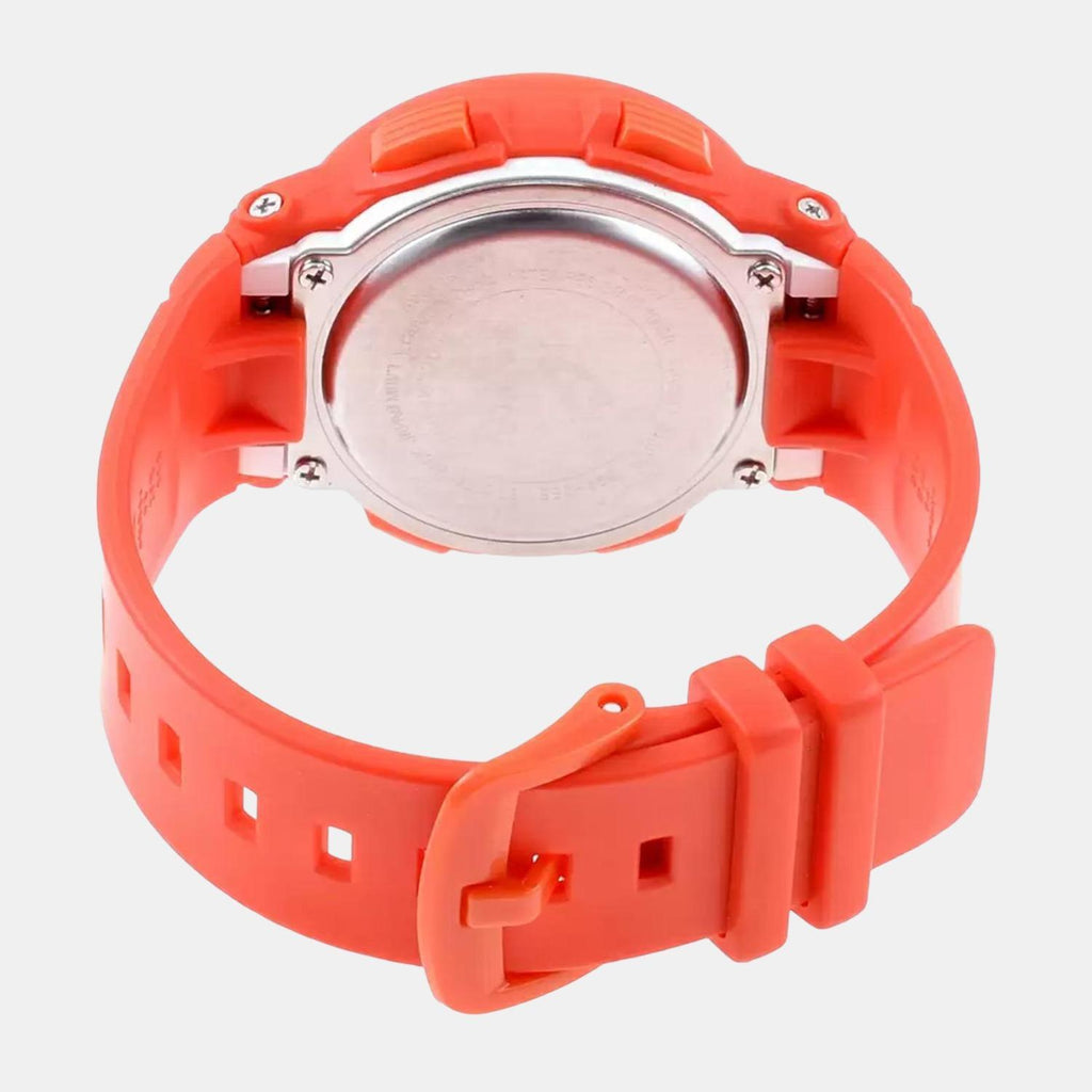 Casio Resin Orange watch