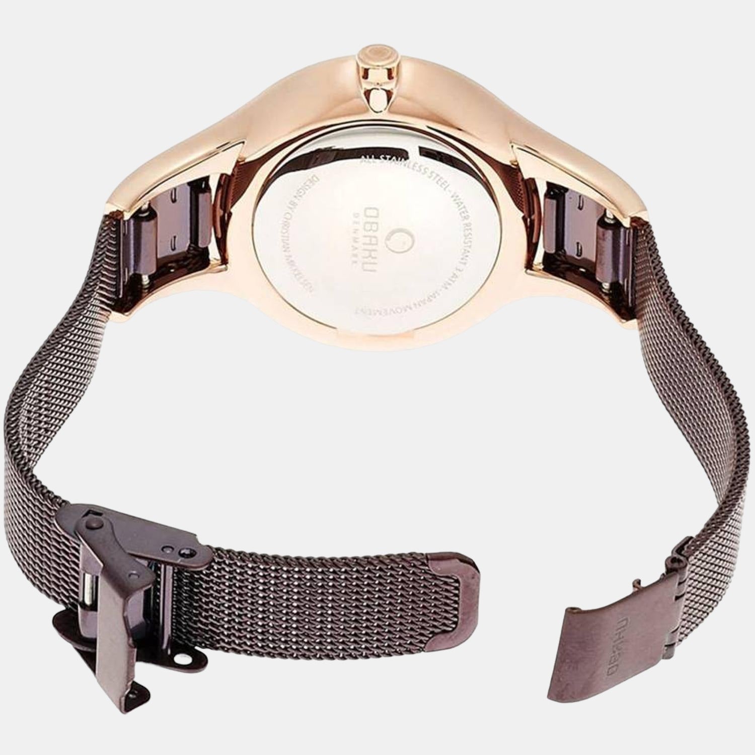 Obaku 34 mm Round Quartz watch