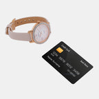 Seiko Leather Pink watch