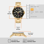 Fossil Stainless Steel Round watch