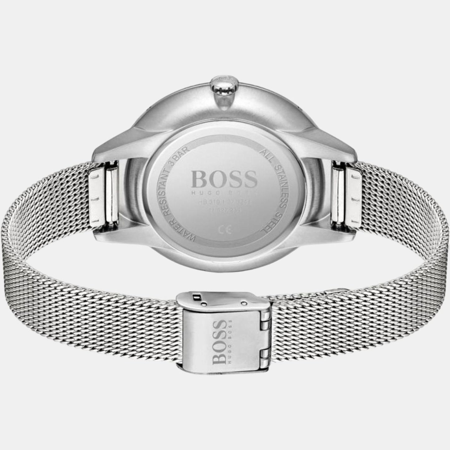 Women Silver Analog Stainless Steel Watch 1502611