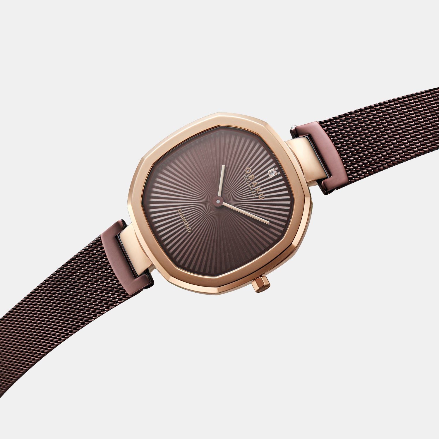 Obaku 39 mm Octagon Quartz watch
