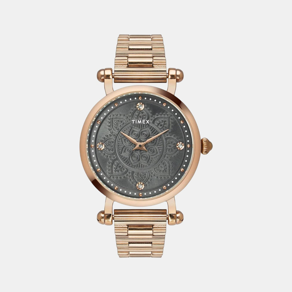 Timex Round Grey Analog watch