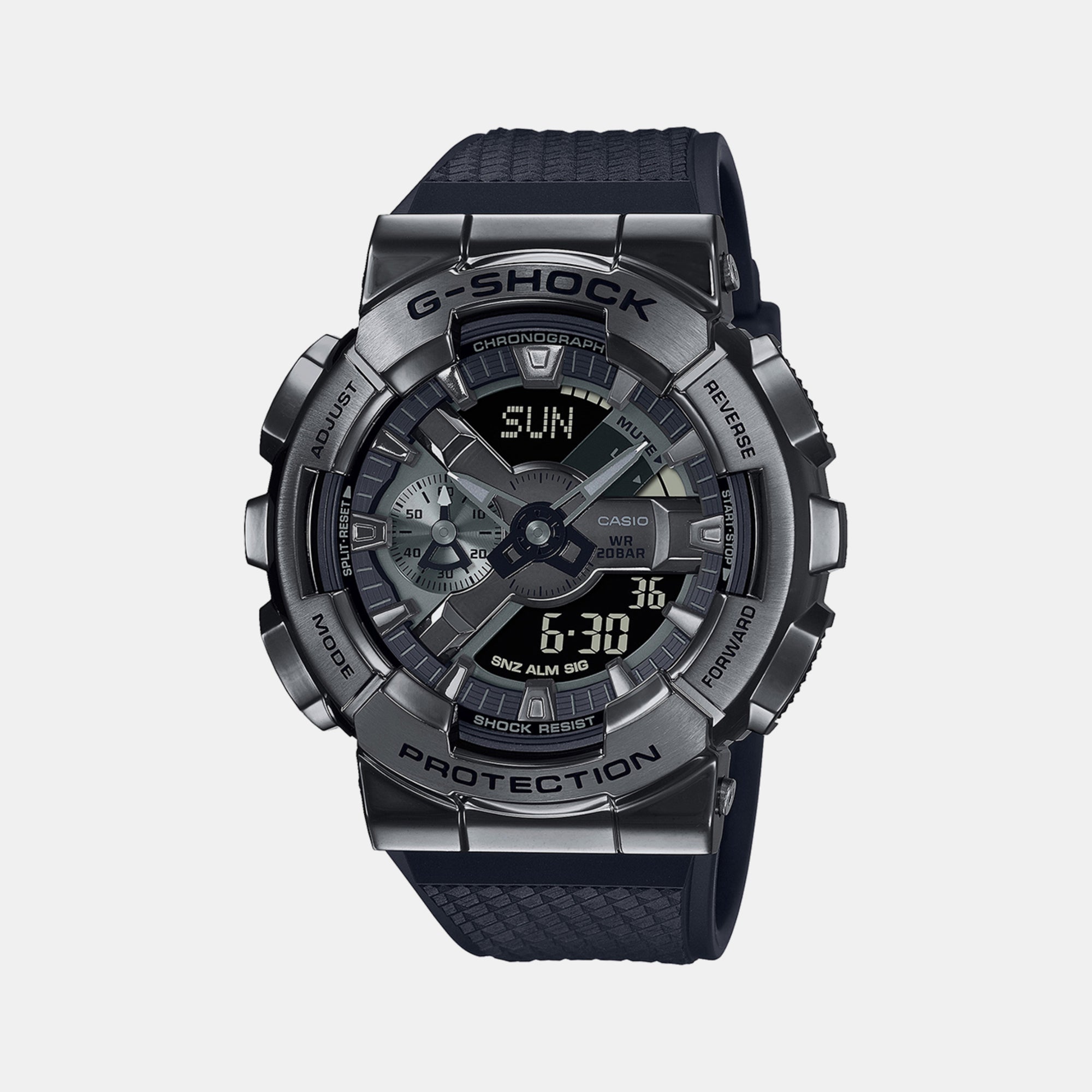 Casio Round Grey Analog-Digital watch