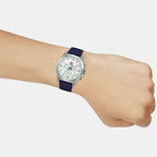 Casio Leather White watch