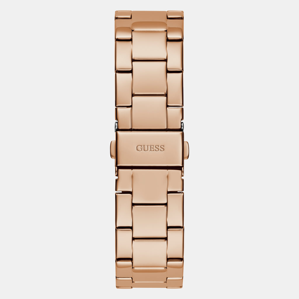 Guess Women Round Brown watch