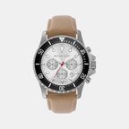 Michael Kors Round White Chronograph watch