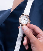 legacy lady Women Quartz Silver Dial Analog Silicone Watch Z20006L1MF