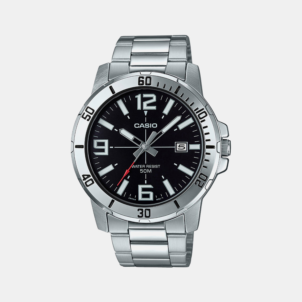 Casio Round Black Analog watch