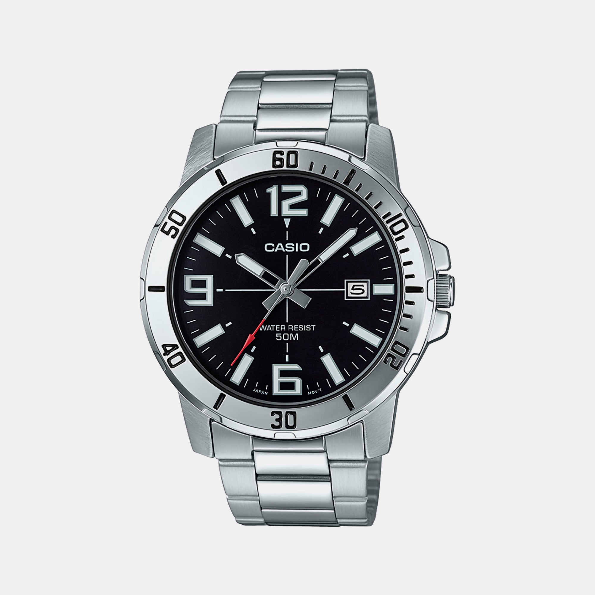 Casio Round Black Analog watch
