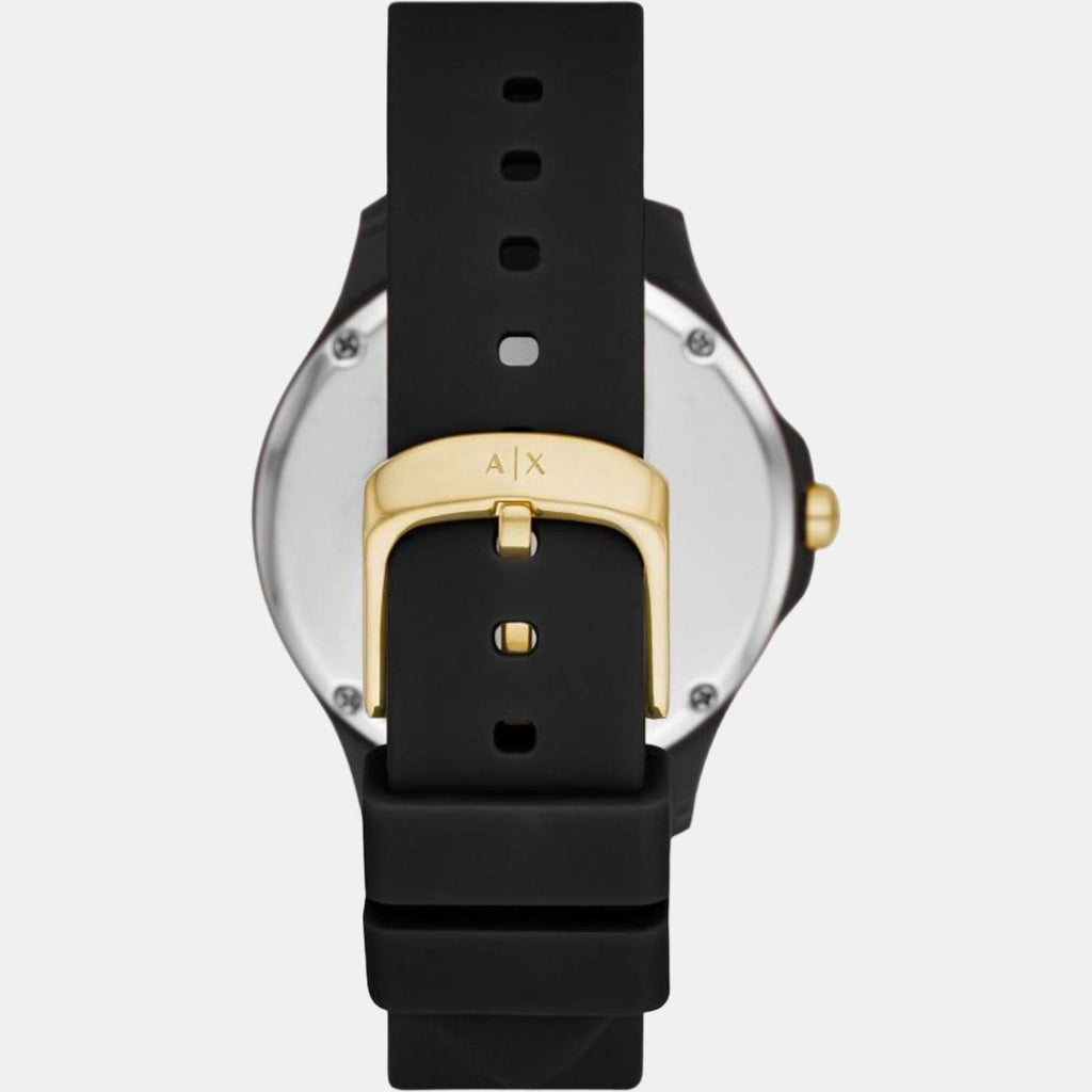 Armani Exchange Women Round Black watch