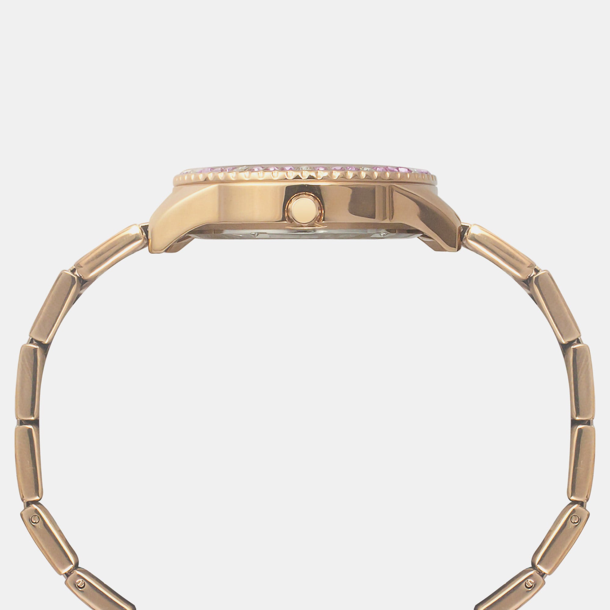 Timex Stainless Steel Rose Gold watch