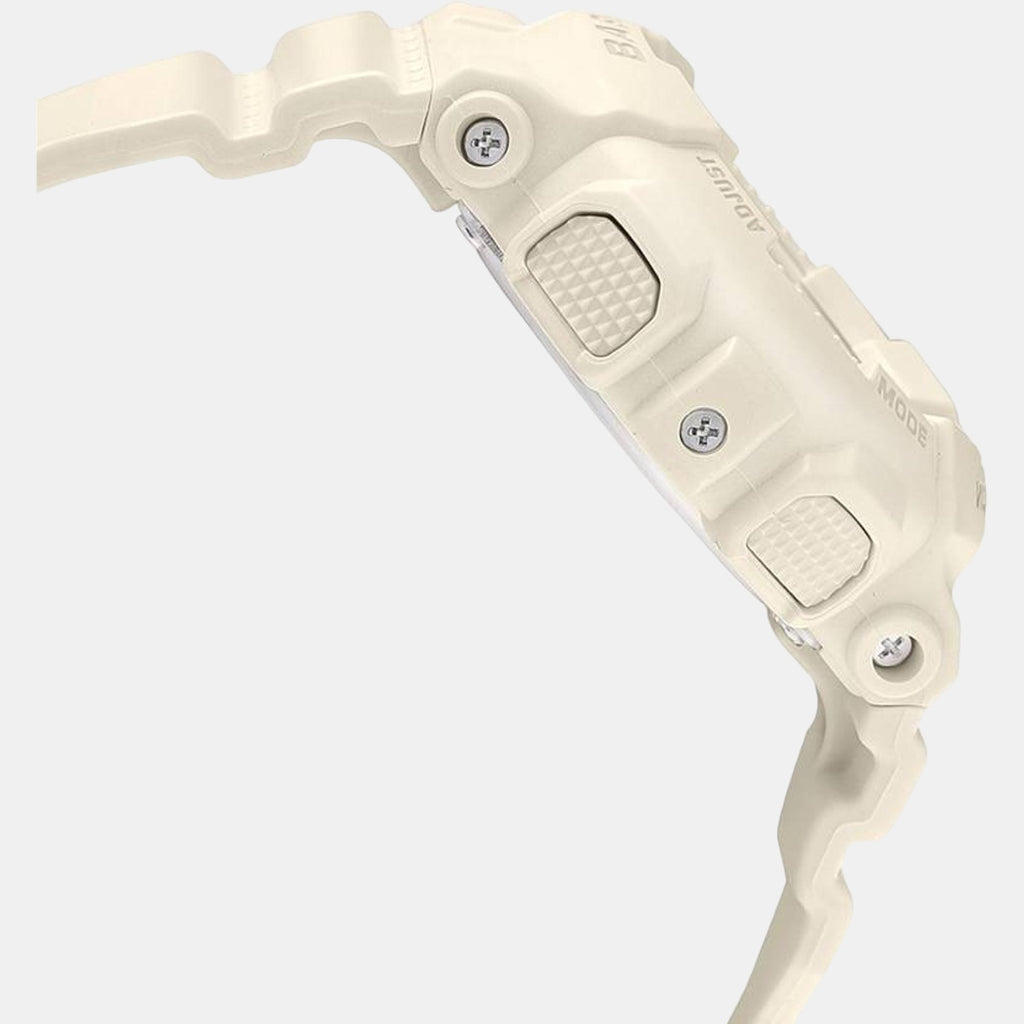 Baby-G Men Quartz White Dial Analog-Digital Resin Watch B228