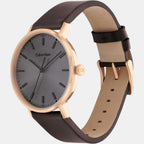 Calvin Klein Men Round Grey watch