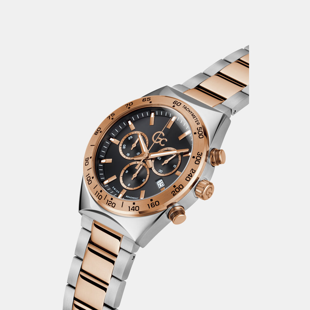 GC Stainless Steel Round watch