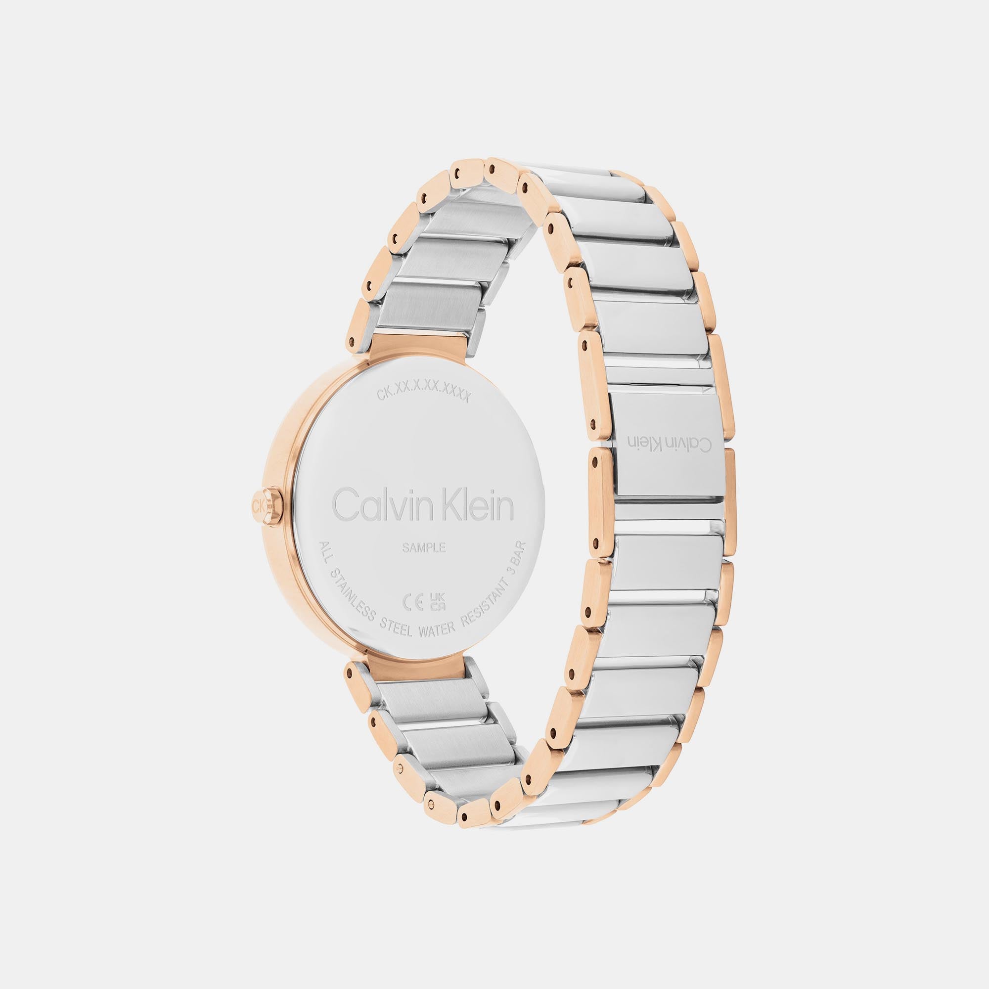 Calvin Klein Women Round Mother Of Pearl watch