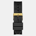 Fusion Women Quartz Black Dial Chronograph Silicone Watch GW0553L4