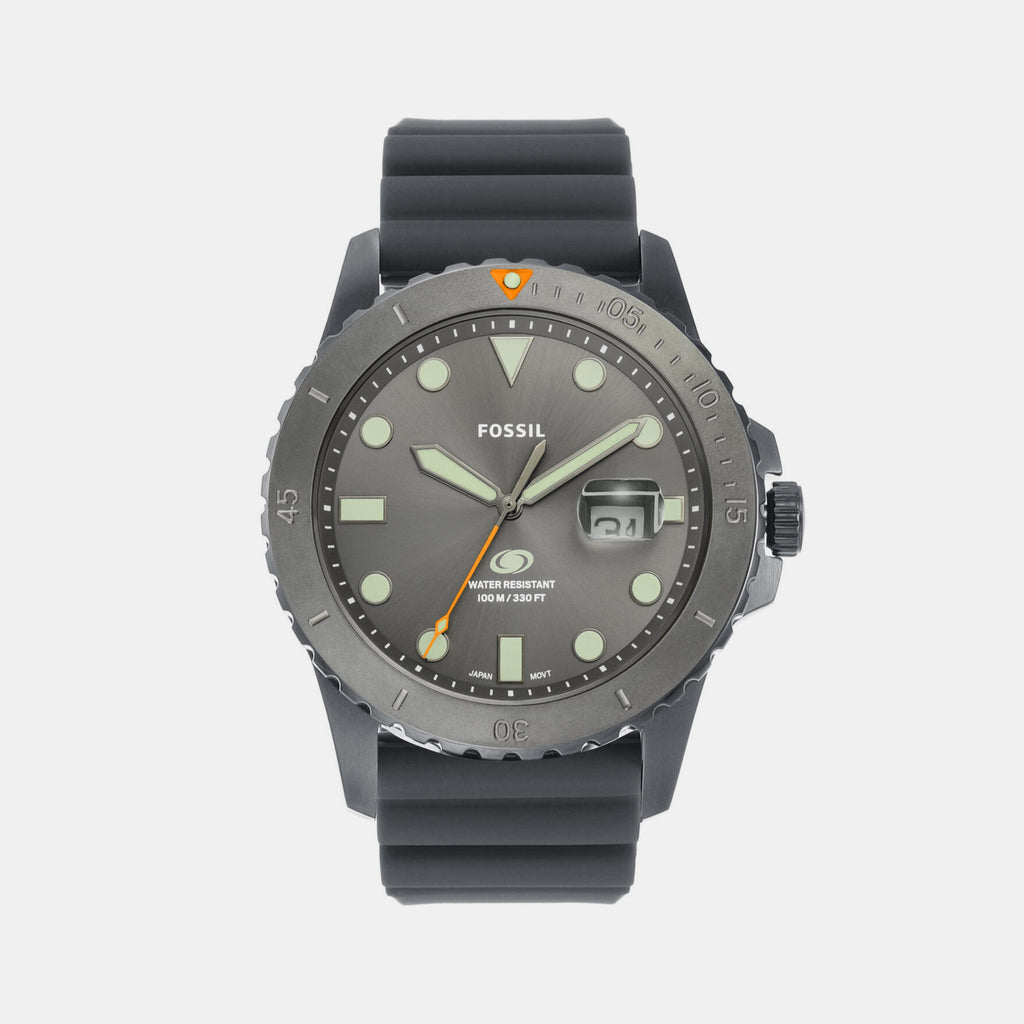 Fossil Round Grey Analog watch
