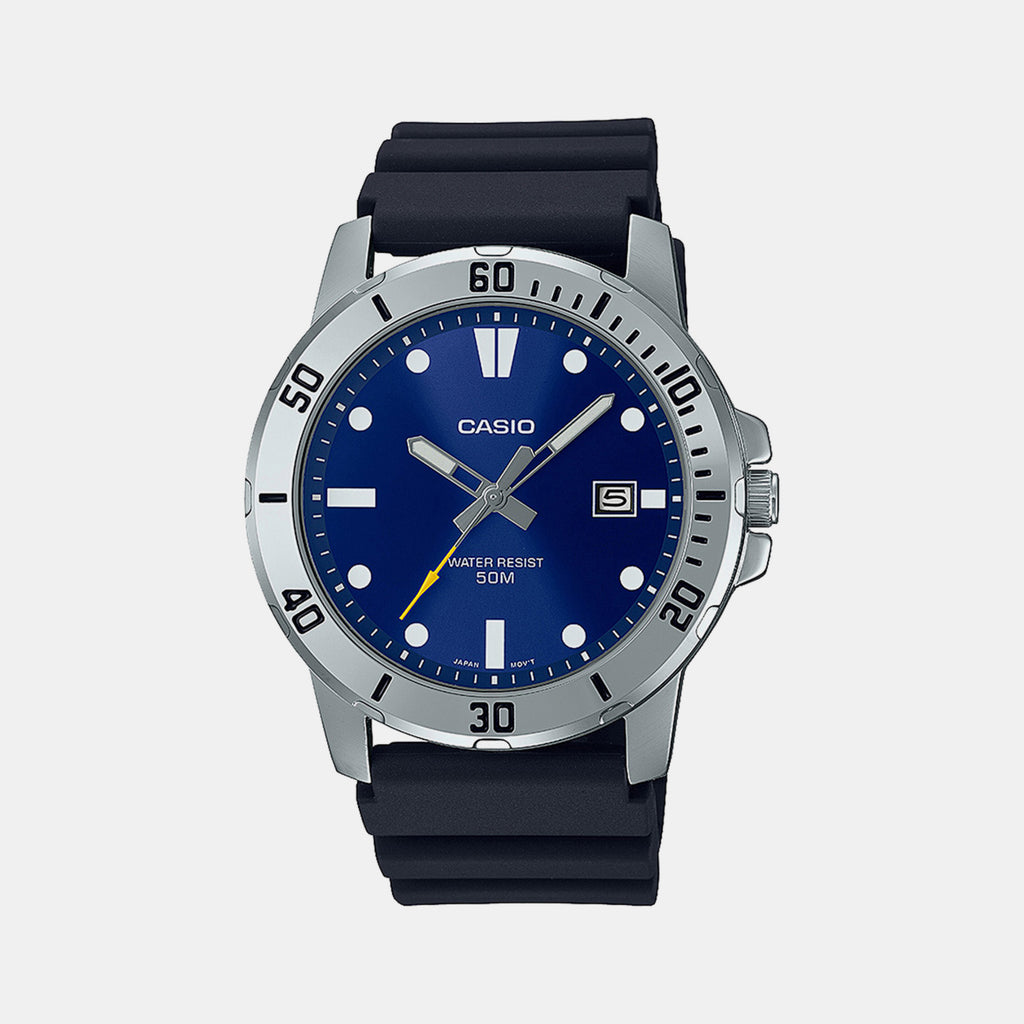 Casio Round Blue Analog watch