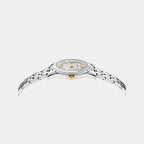 Women Quartz Grey Dial Analog Stainless Steel Watch VE6C00323