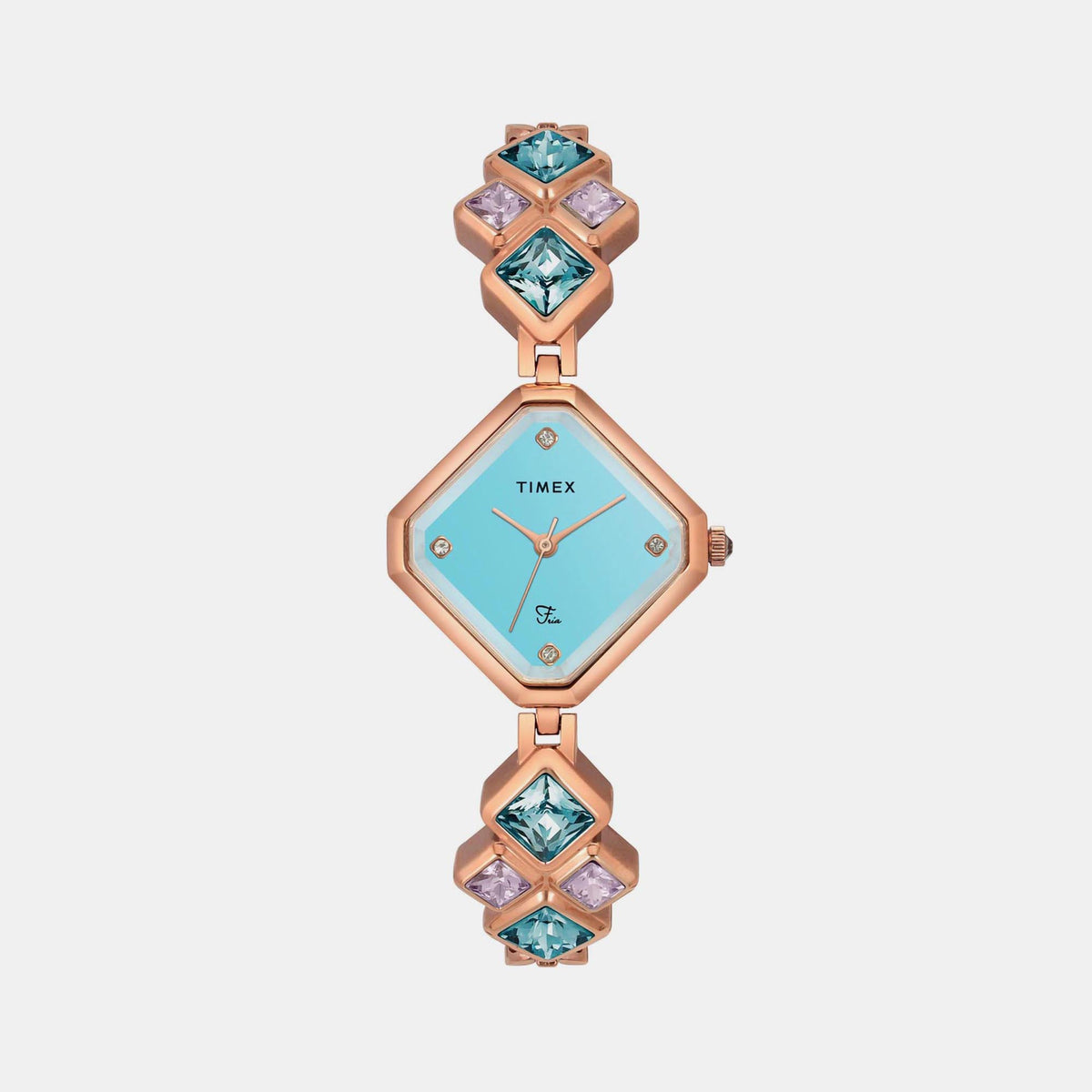 Timex Rhombus Blue Analog watch