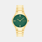 Calvin Klein Round Green Analog watch