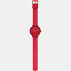 Skagen Women Round Red watch