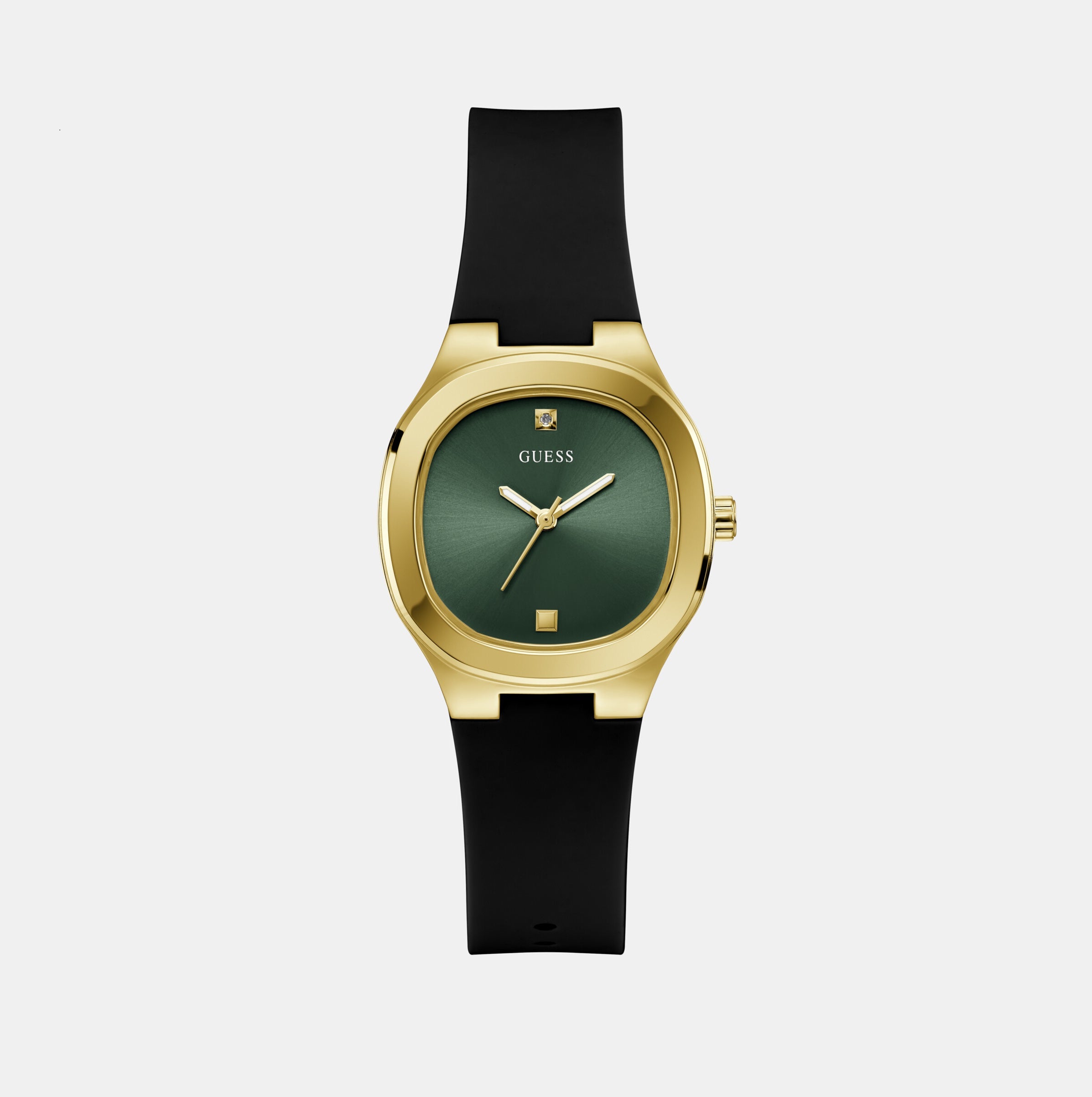 Guess Square Green Analog watch
