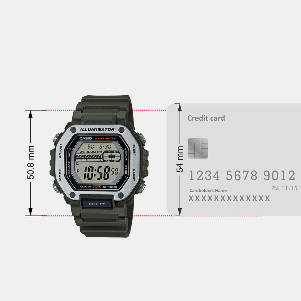 Casio Octagon Quartz Digital Unisex watch