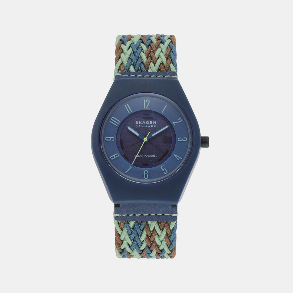 Skagen Round Blue Analog watch