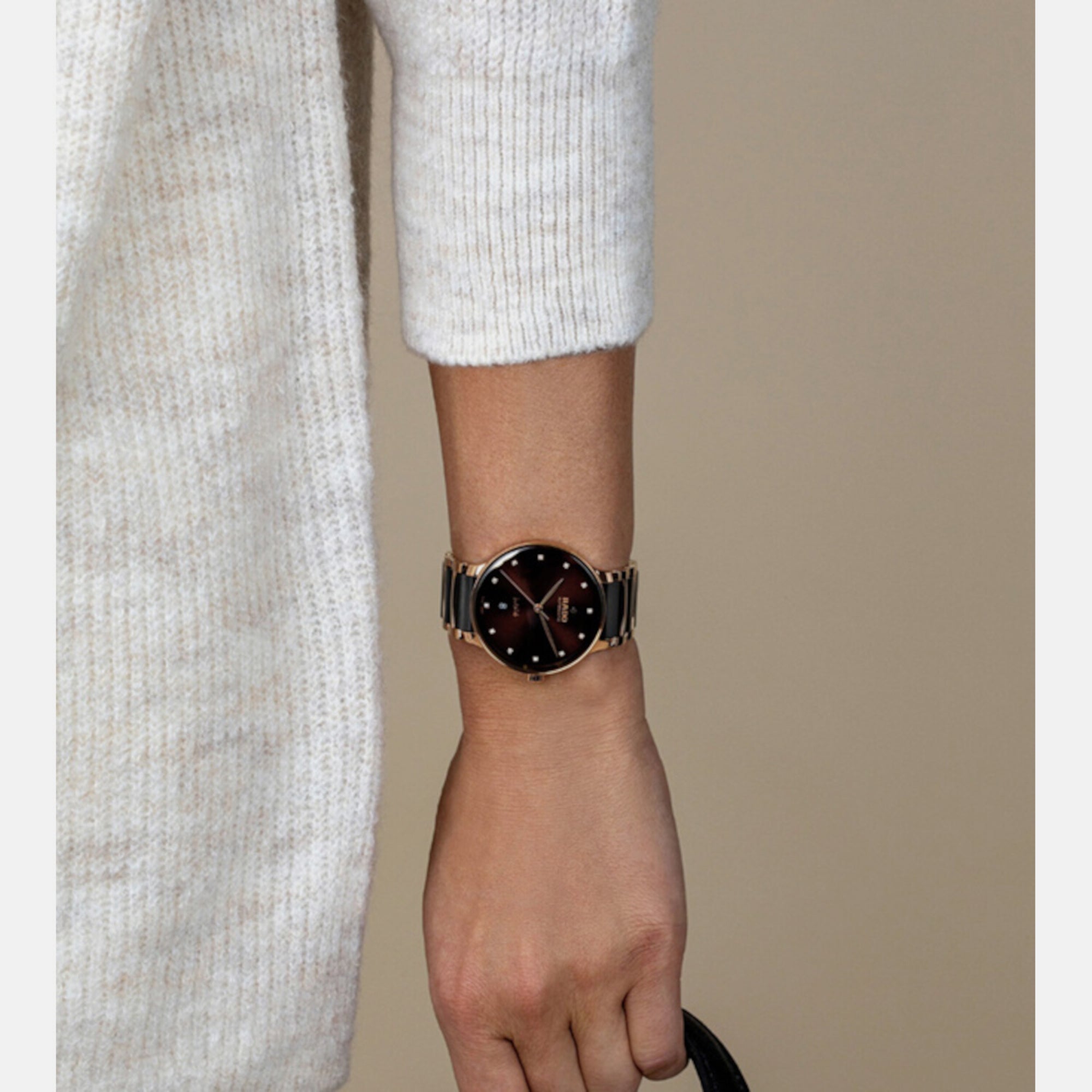 Rado Unisex Round Brown watch