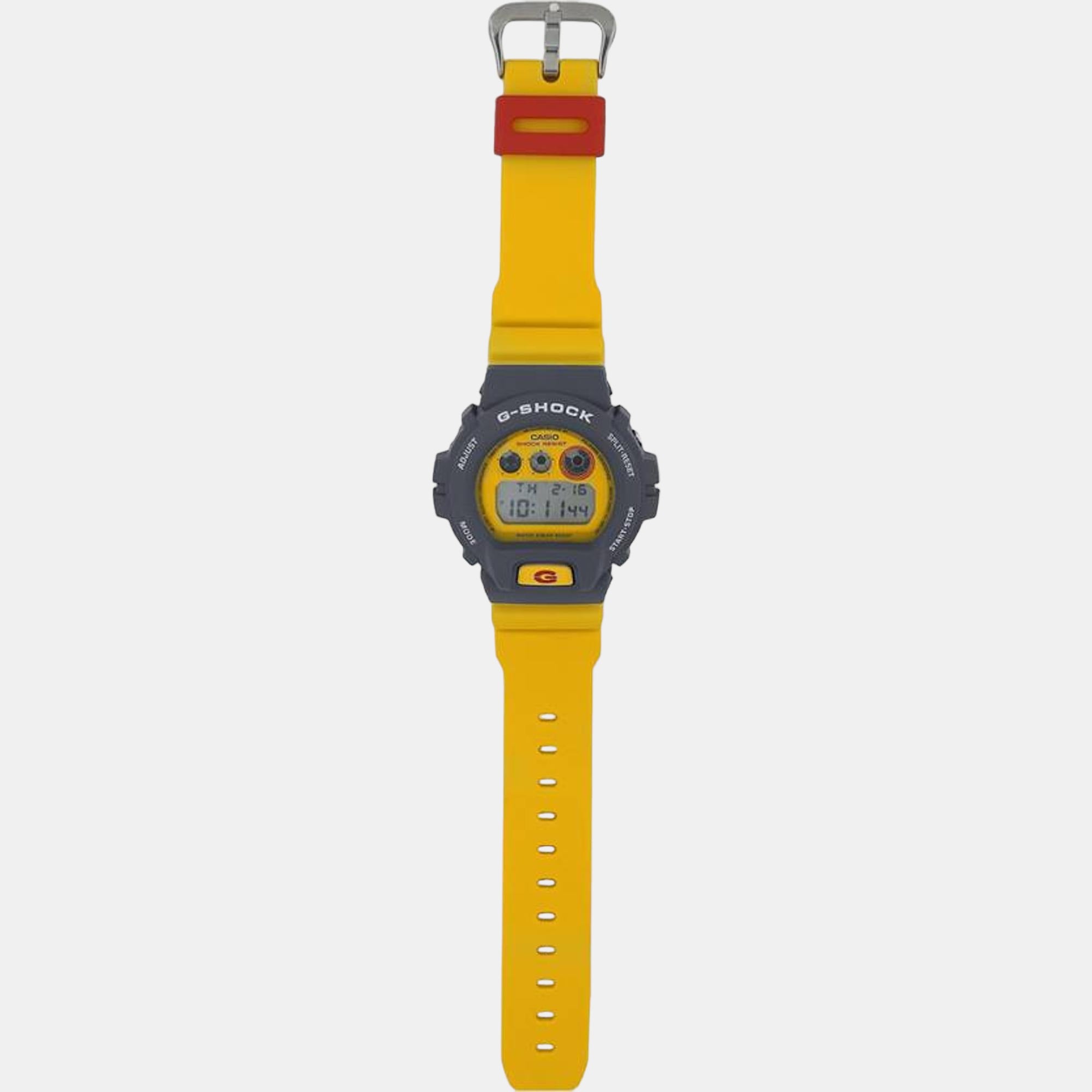 G-Shock Men Quartz Yellow Dial Digital Resin Watch G1337