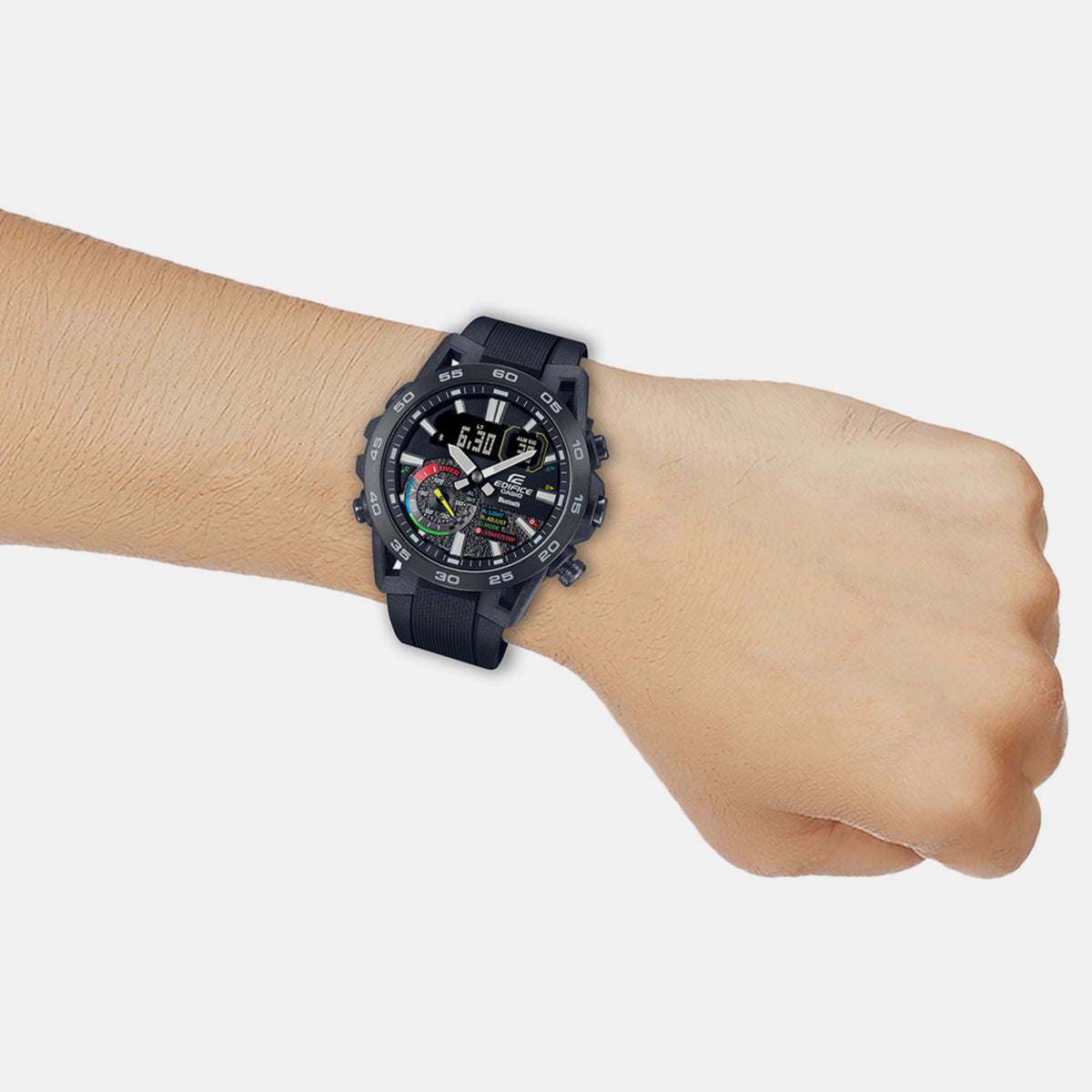 Casio Round Quartz Analog-Digital Men watch