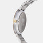 Timeless Silver Analog Female Stainless Steel Watch 7507T-M2201