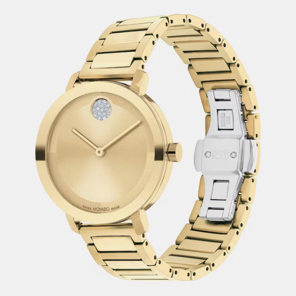 Movado 34 mm Round Quartz watch